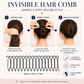 🥳2026 HOT SALE🥳💞50K+ SOLD!💇‍♀️✨ Flexible Invisible Hair Comb—invisible, flexible, and non-slip—instantly creates a perfectly secure hold! 🌟
