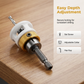 4-Flute Countersink Drill Bit – Adjustable Depth
