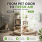 🏡Keep Your House Fresh With Pets | Compact Negative Ion Air Cleaner That Gets Rid Of Mites & Stale Odors