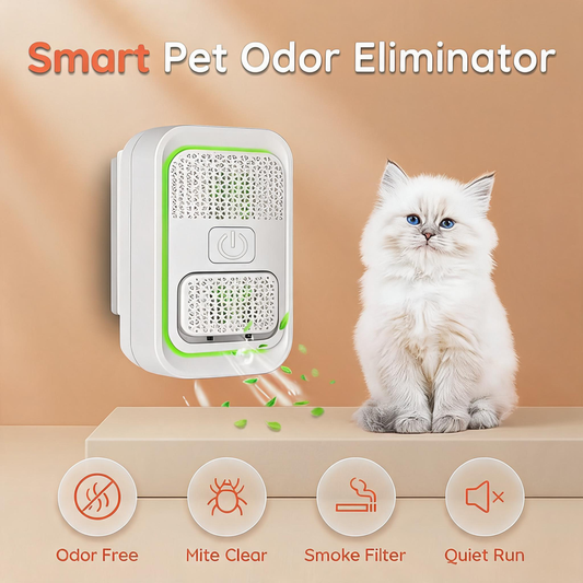 🏡Keep Your House Fresh With Pets | Compact Negative Ion Air Cleaner That Gets Rid Of Mites & Stale Odors