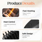 ✨️Limited time 50% off! 🔥Heats in 3 seconds 👱‍♀️style your hair anytime anywhere!Mini Cordless Hair Straightener Comb