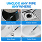 🔥Save 50%! Heavy Duty Rotating Sewer Jet Nozzle, Home & Professional Pipe Clearing Tool