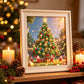 🎄 DIY Christmas Tree Gem Art Kit – Create Your Own Sparkling Holiday Decor! ✨
