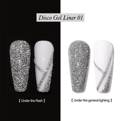 💅50% OFF FLASH SALE | Reflective Glitter Gel Nail Polish Liner