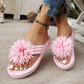 🌺 Premium Floral Flip Flops – Half Price, Full Comfort ☀️