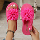 🌺 Premium Floral Flip Flops – Half Price, Full Comfort ☀️