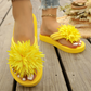 🌺 Premium Floral Flip Flops – Half Price, Full Comfort ☀️