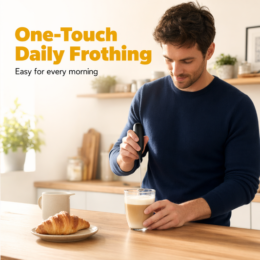 ☕ Electric Milk Frother – Cafe-Quality at a Great Price ✨