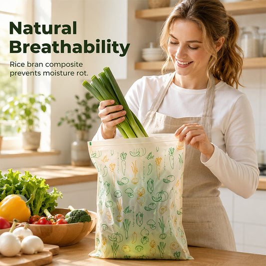🌍 Reusable Produce Bags – Ditch Single-Use Plastic, 50% Off