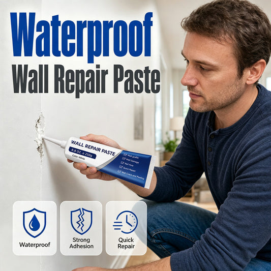 🧱 LIMITED-TIME 40% OFF 🛠️ Waterproof Wall Repair Paste — Fills Cracks & Chips, Smooth White Finish