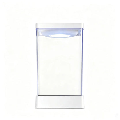Betta Fish Tank with 7-Color LED Light