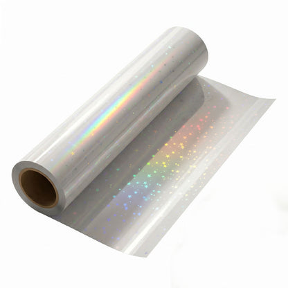 Self-Adhesive Cold Lamination Film Roll with Holographic Patterns