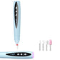 2-in-1 Electric Nail Drill with UV Gel Light Portable Manicure Pedicure Kit