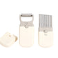 3-in-1 Vegetable Peeler and Grater with 420 Stainless Steel Blades