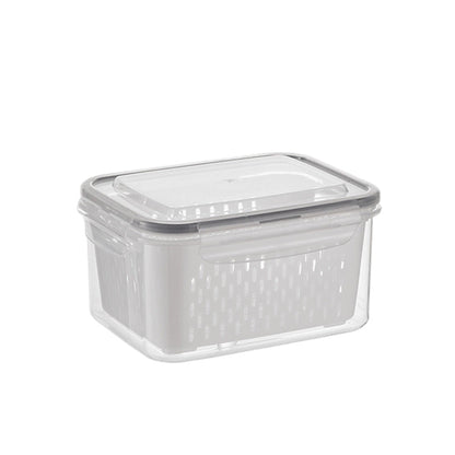 ⏳🔥 LIMITED-TIME 50% OFF! ⏰ 3-Piece Fruit Drain Basket & Storage Container Set with Lids – One-Lift Drainage, 24H Airtight Lock & Modular Stacking – Fresh Produce Stays Crisp Longer 🥗