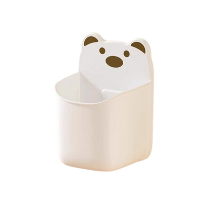 Punch-Free Wall Storage Box for Kitchen & Bathroom
