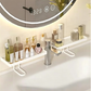 🚿CLUTTERED SINK? FIX IT FAST!🚿 Over-Faucet Shelf – No Tools Needed, Quick-Drain Base, Rust-Proof – Holds Skincare & More! 🧴
