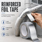 🔥 Reinforced Aluminum Foil Tape – Glass Fiber Mesh with Industrial-Strength Adhesive – Ideal for AC Pipes, Roof Sealing & HVAC Insulation 🔧🛡️