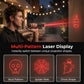 Portable Rechargeable Red & Green Laser Flashlight