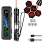 Portable Rechargeable Red & Green Laser Flashlight