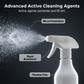 🏠💨Multi-Surface Cleaning Spray – Eliminates Odors, Removes Stubborn Grime – Gentle Formula for Daily Use – Includes Towel