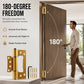 🚪 50% OFF NOW! 🔧 Smart Hydraulic Door Hinge – Silent Soft-Close, 180° Swing & Aerospace Aluminum – Replaces Bulky Closers 🏠