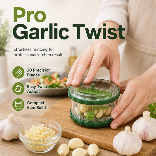 Manual Twist Garlic Chopper