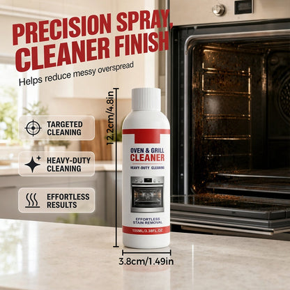 Heavy-Duty Oven and Grill Cleaner-Quick-Acting Degreaser for Kitchen Stains