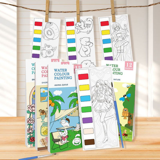 Pocket Watercolor Painting Book