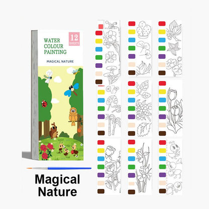 Pocket Watercolor Painting Book