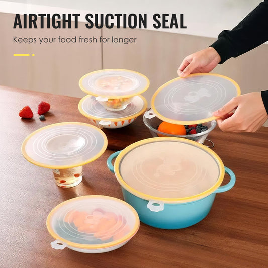 Airtight Silicone Food Cover for Fresh Storage