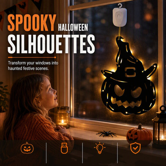 Halloween Hanging Lights for Doors and Windows