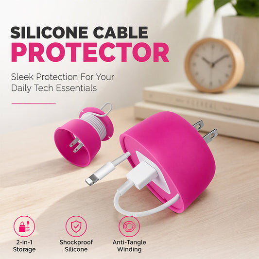 2-in-1 Power Adapter Cover & Cable Organizer