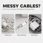 2-in-1 Power Adapter Cover & Cable Organizer