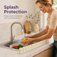 🥳HOT SALE🥳💞10K+ SOLD! Sink Splash Guard! Flexible silicone, easy wipe & splash-blocking. Dry counters – grab yours! ✅