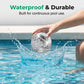Solar-Powered Floating Pool Lights