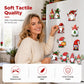 Waterproof Christmas Cartoon Refrigerator Magnets