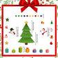 Waterproof Christmas Cartoon Refrigerator Magnets