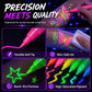 🔥 50% OFF! ✨ Glow Party Tattoo Pens | Temporary UV Body Art Markers | Fun Glow-in-the-Dark Designs for Parties, Festivals & Events 🎉
