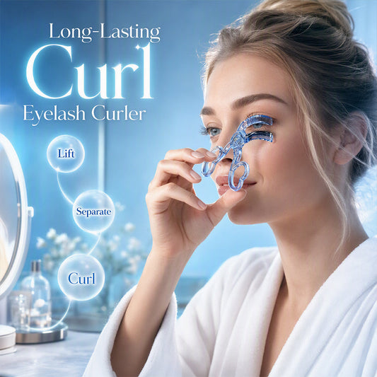 Eyelash Curler with Built-in Comb