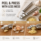Stainless Steel Garlic Press