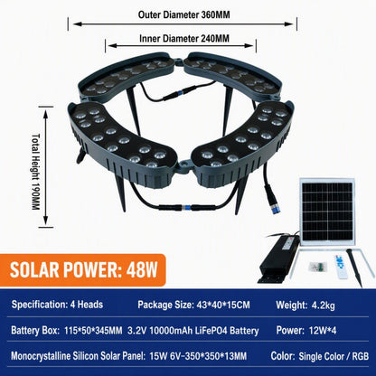 IP65 Waterproof Outdoor Ring Tree Light