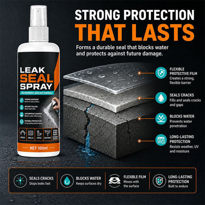 Portable Leak Repair Sealing Spray