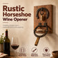 Vintage Wall-Mounted Horseshoe Wine Opener