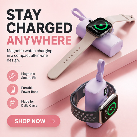 5000mAh Mini Wireless Magnetic Power Bank