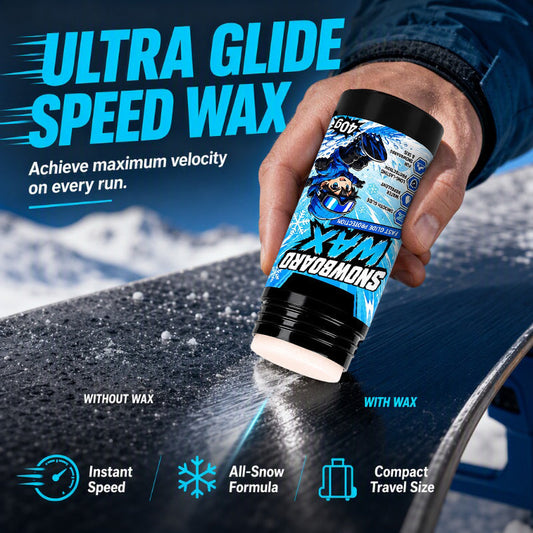 Quick Rub-On Snowboard Wax Stick
