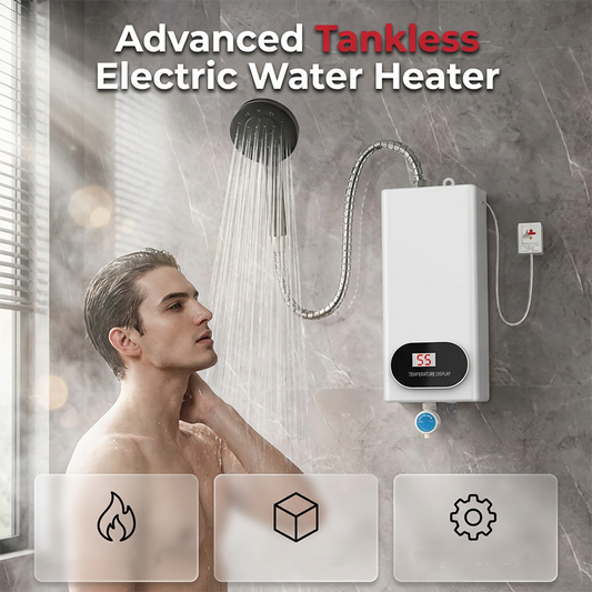 Electric Water Heater with Digital Display