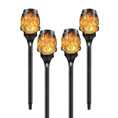 🎃 Halloween Deal | Solar Skull Stake Lights