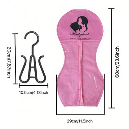 Wig Storage Bag with Hanger