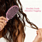 Vented Boar Bristle Brush for Curly Hair